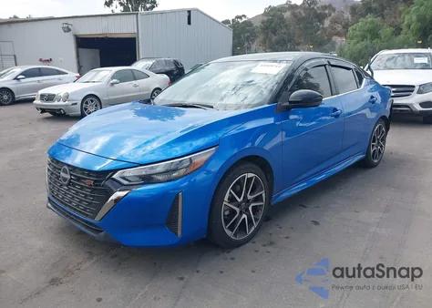 2025 Nissan Sentra Sr из США, поврежденный, VIN 3N1AB8DV3SY215953